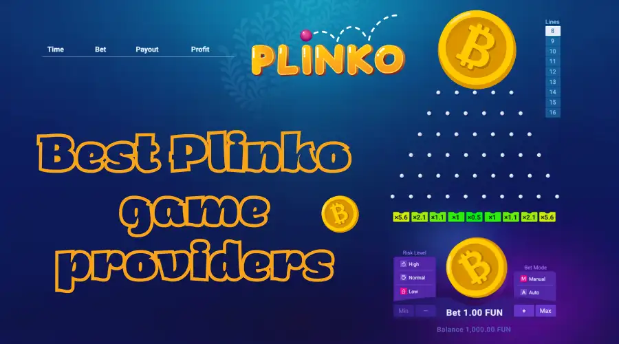 The best providers for playing Plinko