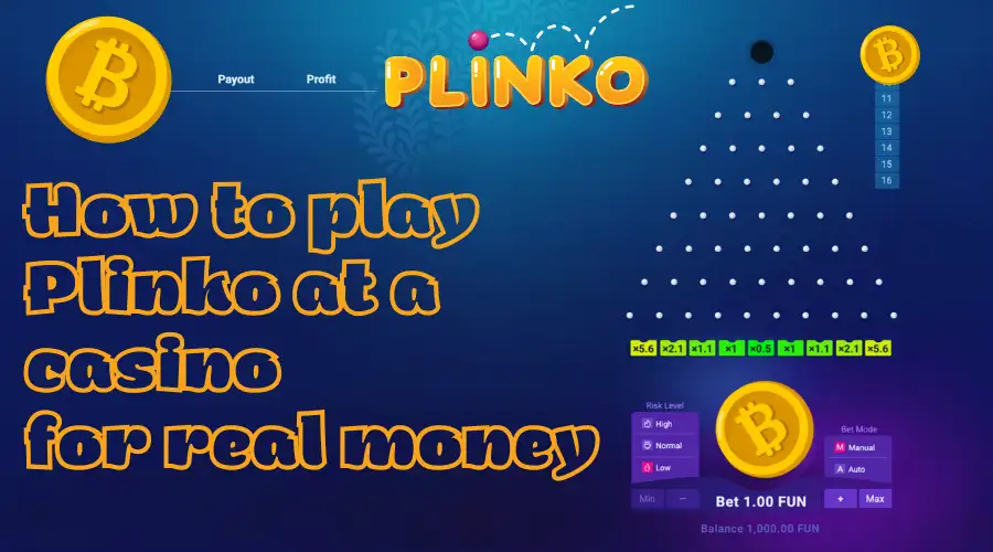 How to play Plinko for real money